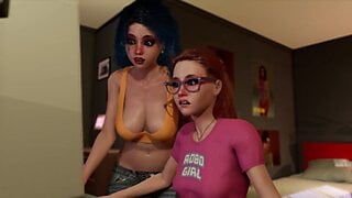 3D Shemale Mom and Sissy Step-Step Son Compilation Animation Sex