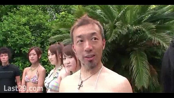 Asian bikini orgy