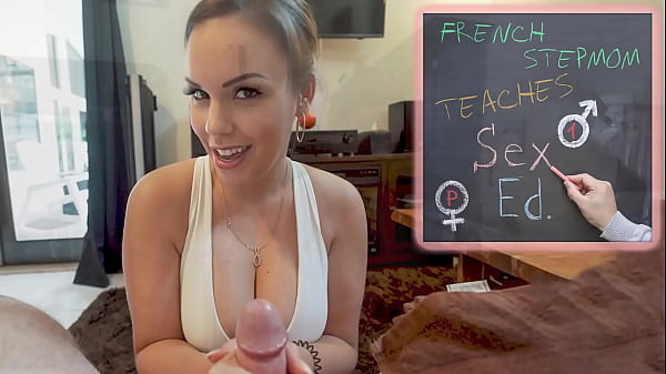 FRENCH STEPMOM TEACHES SEX ED – PART 1 – PREVIEW – ImMeganLive x WCA Productions Kyle Balls