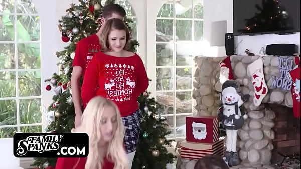 Tiny Step Sister Riley Mae Fucking Stepbro after Christmas Picture Dylan Snow